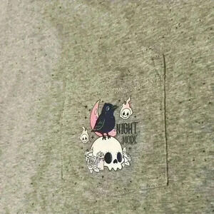 “Night mode” pocket tee  grey